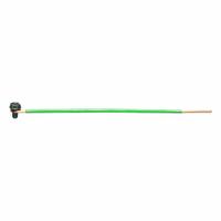 IDEAL Grounding Pigtail: Copper/PVC/Zinc Plated Steel, Green, 8 in Overall Lg (MPN 30-3410). Key specifications — For Product Type: Fittings and Enclosures; Brand: IDEAL; Accessory Type: Grounding Pigtail; Color: Green; Material: PVC.