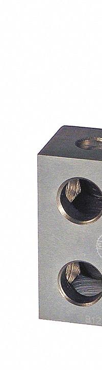 SUBURBAN Tri-Block Pair: 2 Blocks, 11 Holes, 3 in x 2 in x 1 in, 0.0001 in Squareness, 1 PR (MPN B-123-H11-M). Key specifications — attr1181834: 0.0001 in; attr1181835: 2; attr1181837: 1/2 in; attr1181850: SUBURBAN.