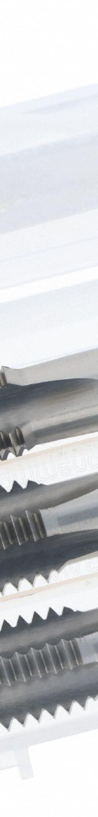 CLE-LINE Tap Kit: 3/4"-10 UNC, H3 / 3B, 4 Flute, High Speed Steel (MPN C62088)