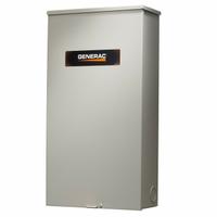 GENERAC 200 Amp Service Rated 120/240 3Ø NEMA 3R: Three Phase, 200 A Current Rating, 120/240V AC, 3R (MPN RTSW200J3). Key specifications — Enclosure Material: Aluminum; Rated Voltage: 120/240V AC; Brand: GENERAC; Compatible with Series: RTS; Service Rated Transfer Switch: Yes.