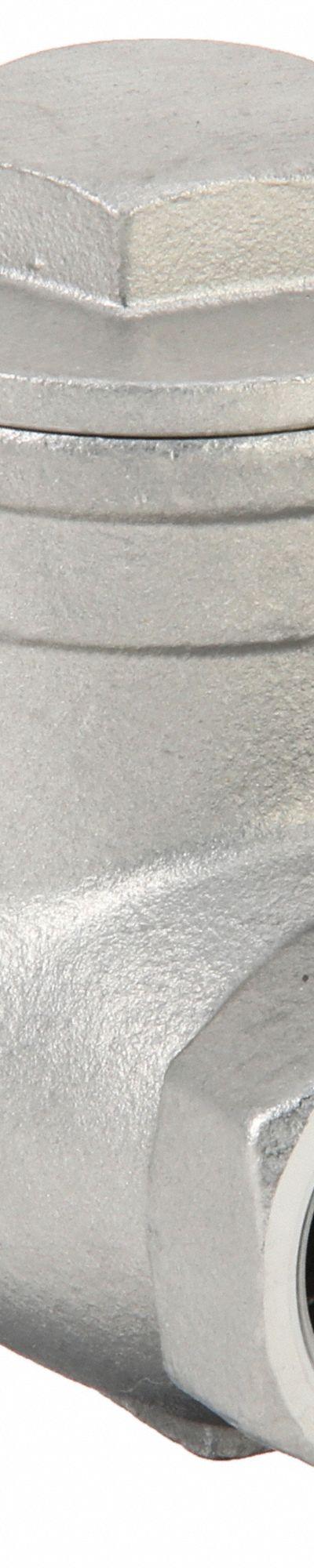 APPROVED VENDOR Swing Check Valve: Swing - Stainless Steel Inline Swing Check Valves