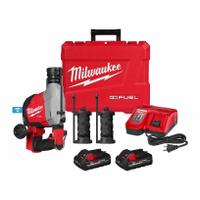 MILWAUKEE Cordless Rotary Hammer: SDS-Plus, 5/8 in max, (1) Bare Tool/(1) Charger/(2) Batteries (MPN 3311-22). Key specifications — attr113796: MILWAUKEE; attr113808: 4,740 bpm; attr113803: Yes; attr113838: Hammer and Rotate; attr113809: Yes; attr113815: (1) Charger.
