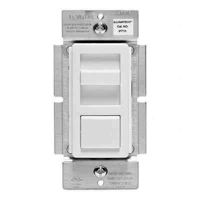 LEVITON Lighting Dimmer: Fluorescent/LED, 1-Pole, 3-Way, 120/277V AC, 10 A - 0-10V Output Dimmers