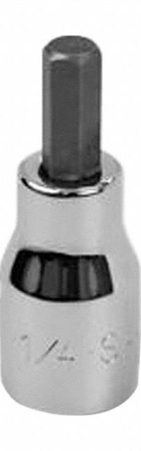 SK PROFESSIONAL TOOLS Socket Bit: 3/8 in Drive Size, Hex Tip, 1/4 in Tip Size, 3 in Overall Lg, SAE (MPN 41210). Key specifications — attr1204765: Replaceable Insert; attr1204767: SK PROFESSIONAL TOOLS.