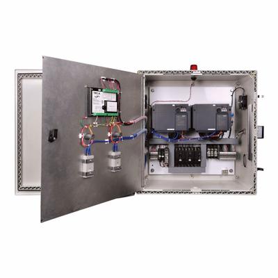 SJE-RHOMBUS Grinder Duplex Panel: Duplex, 3, 208 to 240V AC, 31.8 A, Sensor, 0 Switches Included - Grinder Pump Control Panels