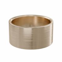 Sleeve Bearing: Bronze, SAE 841, 7/8 in Bore, 1 in OD, 1/2 in Lg, 50,000 lb/sq in-fpm Max PV, 10 PK (MPN AA1008-09B). Key specifications — System of Measurement: Inch; Material Grade: SAE 841; Brand: OILITE.