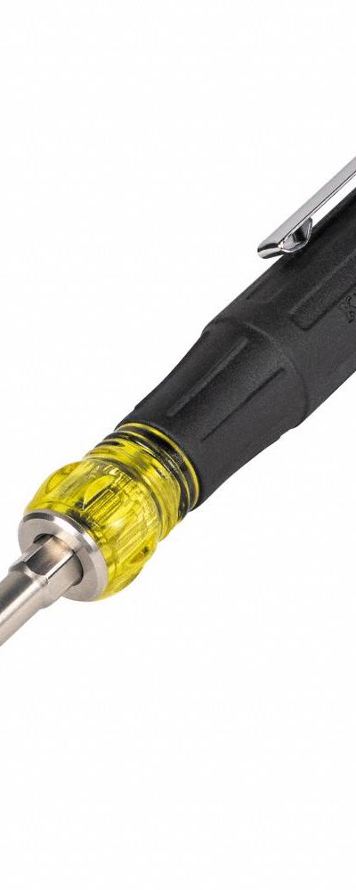 KLEIN TOOLS Screwdriver: Hex/Phillips/Slotted Tip - Precision Multi-Bit Screwdrivers