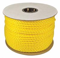 APPROVED VENDOR General Purpose Utility Rope: Twisted, 1 1/4 in Dia, 3,695 lb Working Load Limit (MPN 350400-YEL-00600-R0336). Key specifications — Brand: APPROVED VENDOR; Rope Type: Dynamic.