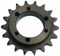 TSUBAKI Sprocket: For 40 Chain, 16 Teeth, 2.563 in Pitch Dia, 2.81 in Outside Dia, Steel (MPN 40JA16). Key specifications — Brand: TSUBAKI; Required Bushing Series: JA.