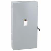 SQUARE D Safety Switch: Fusible, 400 A, Three Phase, 240V AC, Galvanized Steel, Indoor (MPN D325N). Key specifications — Brand: SQUARE D.