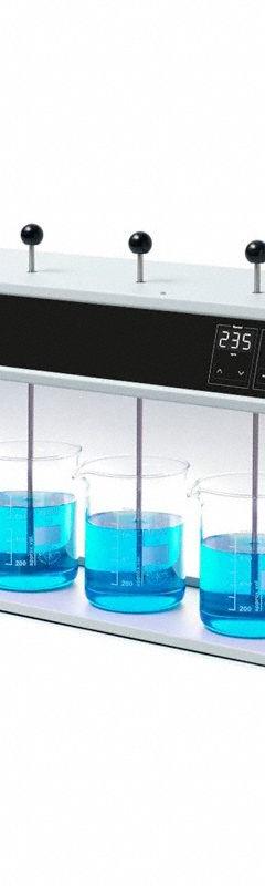 VELP SCIENTIFIC Flocculators: VELP SCIENTIFIC, 10 RPM to 300 RPM, 10 RPM Speed - Min, Flocculators (MPN F105A0109). Key specifications — Capacity: 6 x 1 L; Displayed Brand: VELP SCIENTIFIC; Features: Chemical and Mechanical Corrosion Resistant; Plug Style: Standard; Brand: VELP SCIENTIFIC.