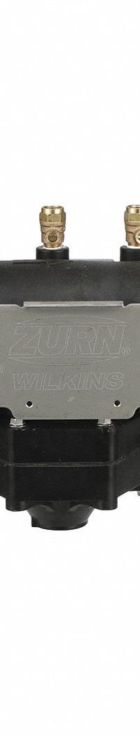 WILKINS Reduced Pressure Zone Backflow Preventer: 375XLB, Std Configuration, Bronze, 2 in Pipe Size (MPN 2-375XLB). Key specifications — Shut-Off Valve Type: Ball Valve; Connection Type: FNPT.