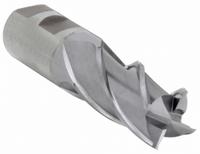 CLEVELAND Square End Mill: High Speed Steel, TiCN Coated, 4 Flute, 15/16" Mill Dia, 1-7/8" LOC (MPN C33285)