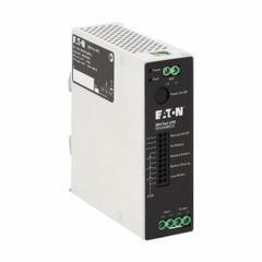 EATON TRIPP LITE UPS: Single Phase, 480 VA Power Rating, 24 V DC Input, 24 V DC Output, Hardwired (MPN DIN24480DC). Key specifications — attr1044766: Single; attr1044781: Standby; attr232986: EATON TRIPP LITE.