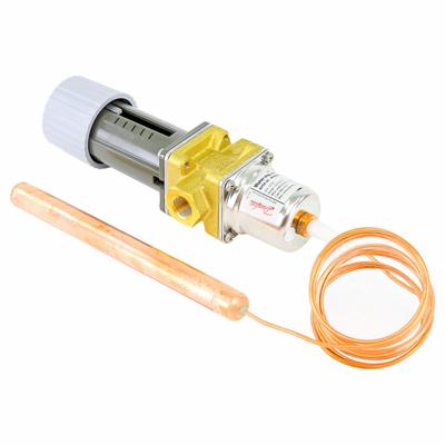 Danfoss Pressure Regulating Valve: Temp, Two-Way, 18.5 gpm Max., 194°F - Temperature-Actuated Water Regulating Valves