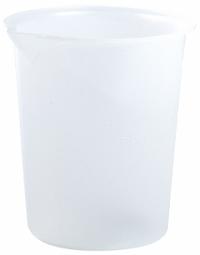 APPROVED VENDOR Beaker: Low Form, Printed Graduation, Polypropylene, Translucent, 600 mL (MPN F26215-0000). Key specifications — Clarity: Translucent; Graduation Style: Printed; Body Color: Colorless; Brand: APPROVED VENDOR; Product Type: Beaker; Includes Graduations: Yes; Beaker Type: Low Form.