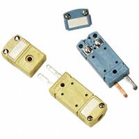 OMEGA Temperature Probe Connectors & Adapters: Plug, For Type K Thermocouple Type, Mini Plug, 2 Pins (MPN HMPW-K-M). Key specifications — attr1432251: No Clamp Included; attr1432252: Write-On Window Included; attr1276097: Plug; attr1276100: Chromel; attr1276082: Mini Plug; attr1276092: OMEGA; attr1276087: Yellow; attr1276088: Liquid Crystal Polymer.