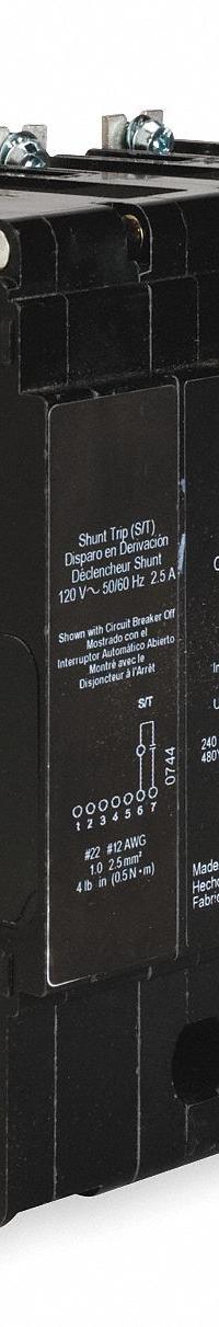 SQUARE D Miniature Circuit Breaker: 60 A, 277/480V AC, Three Phase, 18kA at 277/480V AC, 3 Poles (MPN EDB34060SA). Key specifications — Phase: Three; Amps: 60 A; AC Voltage Rating: 277/480V AC; Max. AIR Rating: 18kA at 277/480V AC; For Use With: Square D NF Panelboards; Brand: SQUARE D.