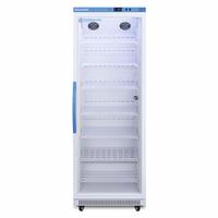 ACCUCOLD Vaccine Refrigerator: 18 cu ft, Upright, 2°C to 8°C, 26 in Overall Dp, 27 1/2 in Overall Wd (MPN ARG18PV). Key specifications — Door Opening Style: Right; Color: White; Alarm Type: Door Ajar; Manufacturer Part Number: ARG18PV; Brand: ACCUCOLD; Product Type: Vaccine Refrigerator; Door Type: Swing Glass; Refrigerant Type: R-290a.