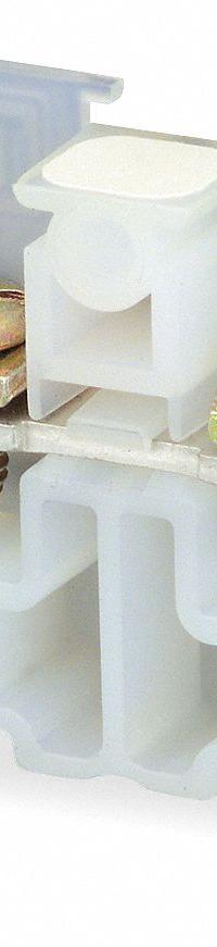 SQUARE D Terminal Block: DIN Rail Mounting Type, Screw Clamp Wire Termination, 2 Wire Terminals (MPN 9080GP6). Key specifications — Brand: SQUARE D; For Minimum Wire Size: 18 AWG.