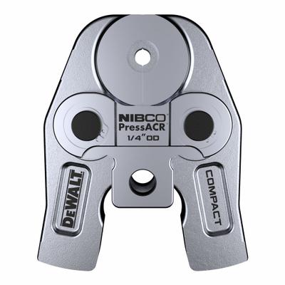 DEWALT Press Jaw: 1/4 in Pipe, NIBCO PressACR Refrigeration Press Fitting System - Jaws for Compact Press Tools