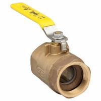 APOLLO Manual Two-Way Ball Valve: 2 in, Bronze, Straight, FNPT x FNPT, 600 psi Max. Pressure (CWP) (MPN 7010810). Key specifications — Brand: APOLLO; Handle: Lever.