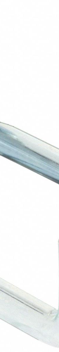 APPROVED VENDOR Double Rod Pegboard Hook: 4 1/2 in x 2 1/4 in, Screw-In, Surface, Silver (MPN 6YB98). Key specifications — Mounting Type: Surface; Finish: Zinc-Plated; Color: Silver; Accessory Type: 90-Degree Double Rod Hook; Locking System: Screw-In; Brand: APPROVED VENDOR.