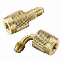 YELLOW JACKET Coupler Set: 8 1/4 in Lg, 90°_180° Angle, Input 1/4 in SealRight™ (MPN 19100). Key specifications — Product Type: Coupler Set; Brand: YELLOW JACKET; Manufacturer Part Number: 19100.