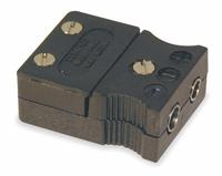 TEMPCO Thermocouple Jack: Jack, For Type J Thermocouple Type, Mini Plug (MPN TCAR-1008). Key specifications — attr1276097: Jack; attr1276100: Constantan; attr1276082: Mini Plug; attr1276092: TEMPCO; attr1276087: Black; attr1276088: Nylon-Filled Thermoplastic; attr1276089: TCAR-1008.