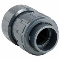 ASAHI Ball Check Valve: Ball, Inline Valve Body, PVC, 2 in Pipe Size, True Union Socket, Std, EPDM (MPN 1210020). Key specifications — Brand: ASAHI.