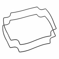 HAMMOND Replacement Gasket: For Mounting Printed Circuit Boards, Silicone (MPN 1557FGASKET). Key specifications — Brand: HAMMOND; Accessory Type: Replacement Gasket; Application: For Mounting Printed Circuit Boards; Material: Silicone.