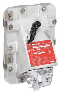 APPLETON ELECTRIC Mechanical Interlock: 600V AC, Single Phase, 30 A, 3 Pole, 2 Wire (MPN JBR3023-150). Key specifications — Brand: APPLETON ELECTRIC; Reverse Service: No; Hazardous Location Class: Class I.