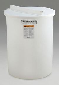 SNYDER INDUSTRIES Storage Tank: Single Wall, Vertical, 120 gal, Open Top, 3/16 in Wall Thick, HDPE (MPN 5700000N97208). Key specifications — Construction Material: HDPE; Brand: SNYDER INDUSTRIES.