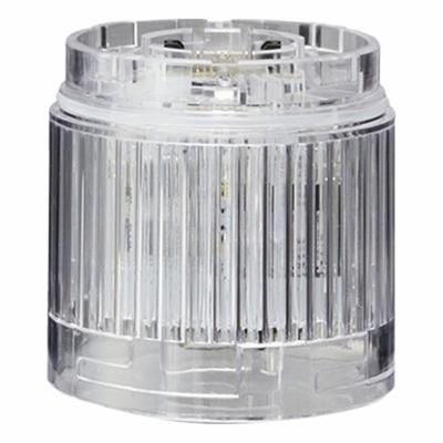 PATLITE Tower Light Module: Steady, 24V DC, White, 50 mm Overall Dia, 40 mm Overall Ht - Steady Light Modules