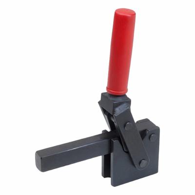 JW WINCO Vertical Acting Toggle Clamp: Vertical Handle, Solid Base Mounting, 140 mm Arm Lg - Standard Toggle Clamps