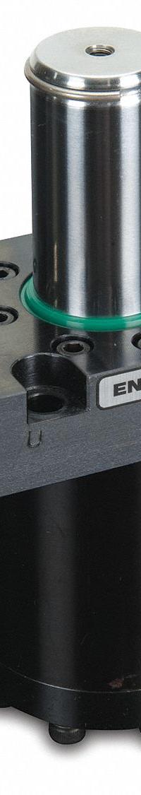 ENERPAC Swing Clamp Hydraulic Cylinder: Double Acting, 4,200 lbf Clamping Force, 1.10 sq in, Right (MPN SURD201). Key specifications — attr95671: 1.10 sq in; attr95672: Right; attr97405: SURD201; attr98896: ENERPAC.