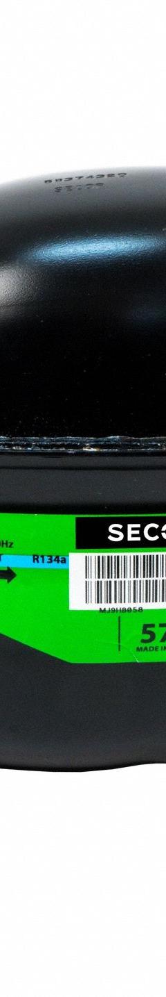 SECOP Compressor: Reciprocating, 1,703 BtuH Cooling, 1/4 hp, 1/4 in Discharge Line Connection Size (MPN NF7FX-1). Key specifications — Manufacturer Part Number: NF7FX-1; Brand: SECOP; Compressor Protection: Hermetic; For Refrigerant Type: R-134A.