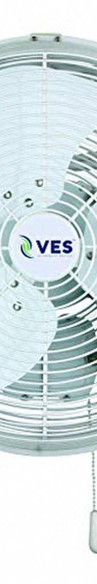 VES-ARTEX Mounted Fan: 18 in Blade Dia, 120V AC, 1/10 hp Motor HP, Wall Mount, Non-Oscillating (MPN 102576). Key specifications — Brand: VES-ARTEX; Voltage: 120V AC; Number of Speeds: 3; Fan Mounting Location: Wall; Oscillation: Non-Oscillating; Mounting Type: Bracket.