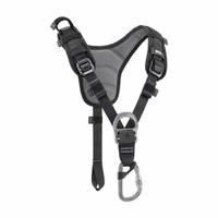 PETZL AMERICA Rescue Harness: Nylon/Polyester (MPN C081AB00). Key specifications — Brand: PETZL AMERICA; Standards: CE EN 361 (with AVAO SIT, AVAO SIT FAST, FALCON, FALCON MOUNTAIN, SEQUOIA SRT sit harnesses); Hardware Material: Aluminum; Webbing Materials: Nylon; Back D-Ring: No; Color: Yellow; Front D-Ring: Yes; Leg Strap Buckles: None.