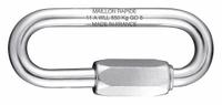 MAILLON RAPIDE Connecting Link: Quick Link, Steel, 2 3/16 in Overall Lg, 1 in Overall Wd, Plain (MPN N-060-GS). Key specifications — Brand: MAILLON RAPIDE.