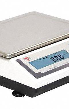 TORBAL Industrial Bench Scale: 6 1/2 in x 9 3/4 in, Not IP Rated, Integrated, BENCH SCALES (MPN BA3). Key specifications — attr1341383: USB; attr1341384: 1 g; attr1341400: TORBAL; attr1383935: Stainless Steel.