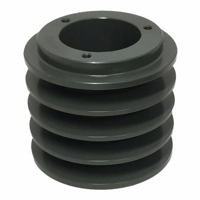 APPROVED VENDOR V-Belt Sheave: 4B48SD, 4 Groove, 5.15 in OD, Bushed Bore - Bushed-Bore Cast-Iron V-Belt Pulleys
