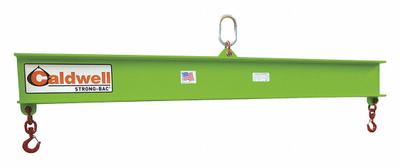 CALDWELL Lifting Beam: Lifting Beam, 4,000 lb Working Load Limit, Fixed, 48 in Overall Lg - Lifting Beams