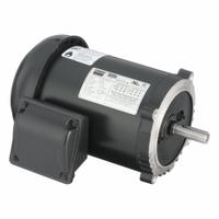 DAYTON General Purpose Motor: C-Face Mount, Totally Enclosed Fan Cooled, 1 hp, 230/460V AC (MPN 36VF61). Key specifications — Brand: DAYTON; Nameplate Voltage @ 60 Hz: 230/460V AC; Full Load Current @ 60 Hz: 3.0/1.5 A; Nameplate RPM @ 60 Hz: 3,435 RPM; Motor Enclosure: TEFC.