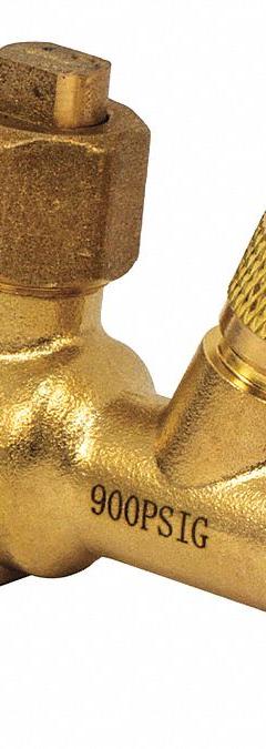 NDL Refrigerant Ball Valve: 1/4 in Female Sweat, -40°F to 302°F, 900 psi, 0.3 in Port Size (MPN NBV02-S). Key specifications — Brand: NDL.