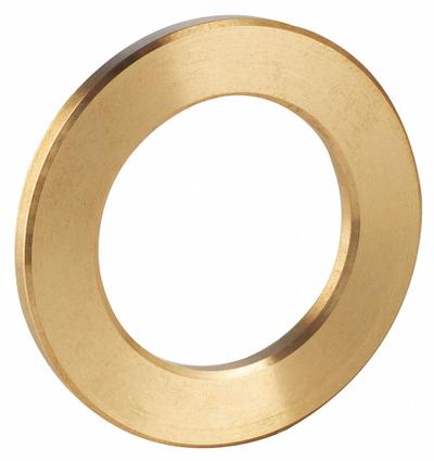 BUNTING BEARINGS Thrust Washer: 5/16 in Bore, Bronze, C87850, 3/4 in OD - General Purpose Dry-Run Metallic Thrust Washers