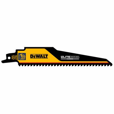DEWALT Reciprocating Saw Blade: 6 Teeth per Inch, 6 in Blade Lg, 0.05 in Blade Thick - Thick-Metal-Cutting Blades