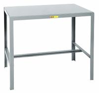 LITTLE GIANT Work Table: Fixed Ht, Steel, 36 in x 24 in, 2,000 lb Overall Load Capacity, Steel (MPN MT1-2436-24). Key specifications — Brand: LITTLE GIANT; Unit Type: Not Expandable or Modular.