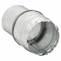Appliance Adapter: 3 in Duct, 6 in Lg, Steel, 3 1/2 in Inlet Dia, 3 in Outlet Dia, Category I (MPN 3FCAC). Key specifications — Finish: Zinc Coated; Brand: AMERI-VENT; Product Type: Appliance Adapter; Material: Steel; Connection Type: Snap Lock; Vent Material: Zinc Coated Steel.