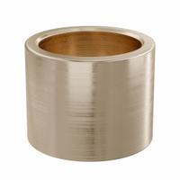 Sleeve Bearing: Bronze, SAE 841, 30 mm Bore, 38 mm OD, 30 mm Lg, 49,938 lb/sq in-fpm Max PV, 5 PK (MPN AAM3038-30B). Key specifications — System of Measurement: Metric; Material Grade: SAE 841; Brand: OILITE.